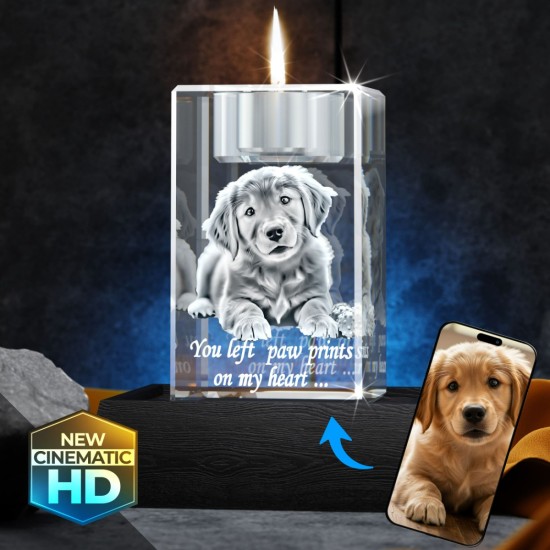 3D Crystal Candle main product photo