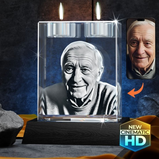 3D Crystal Urn / Candles main product photo