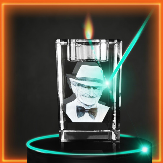 3D Crystal Candle main product photo