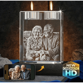 3D Crystal Urn / Candles