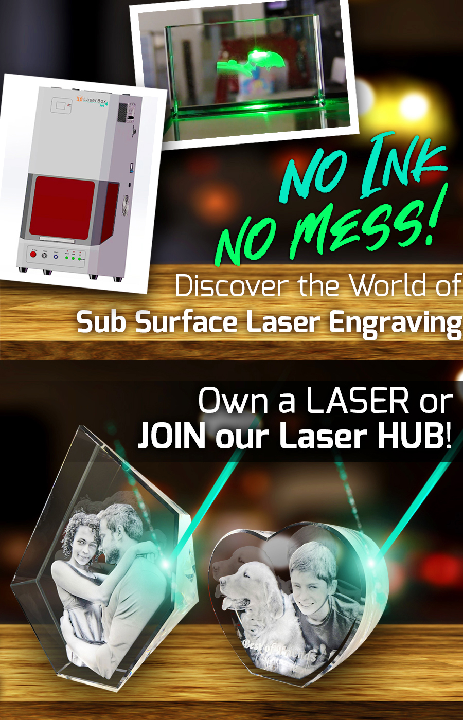 Start Your Crystal Business with 3D Crystal UK 